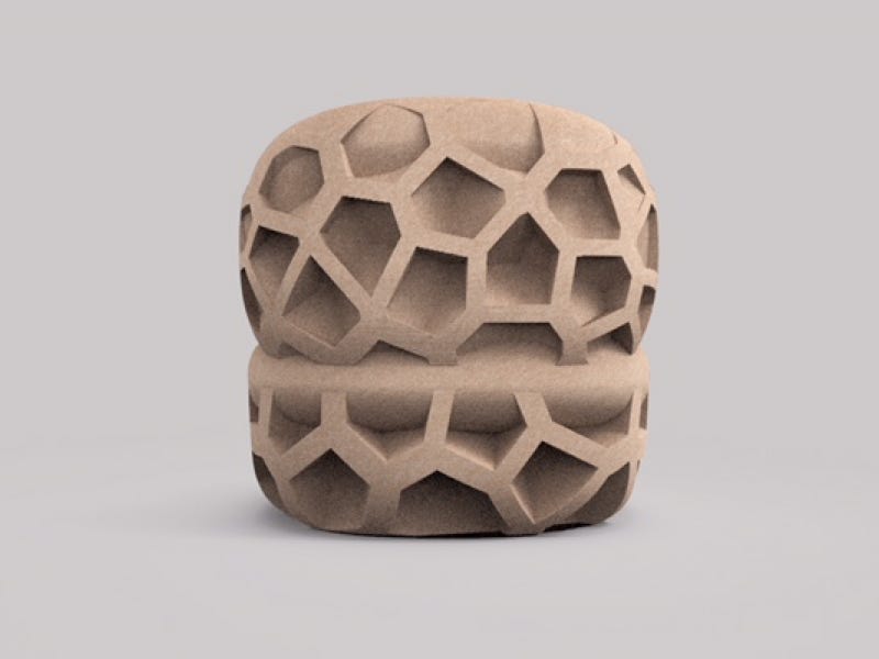 Voronoiio Chair Back